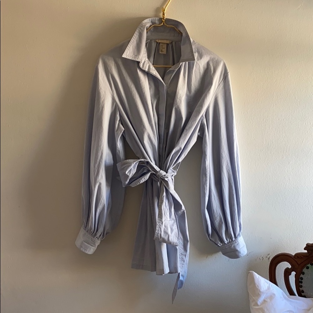 H&M Chambray Blouse